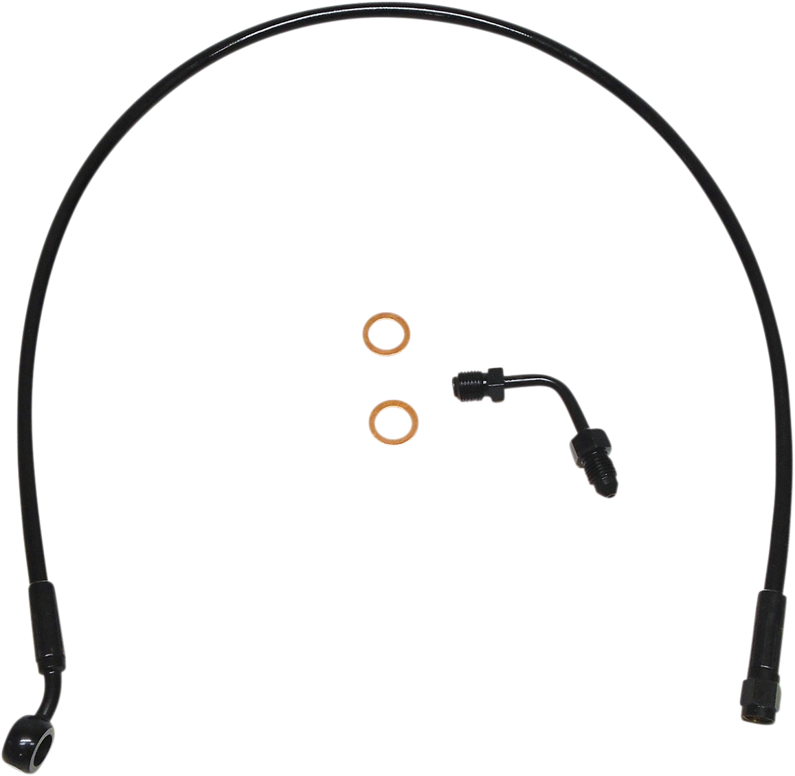 MAGNUM Brake Line - Upper - Black - ABS SBB1507-22