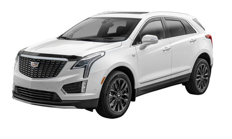 AVS 17-18 Cadillac XT5 Aeroskin Low Profile Acrylic Hood Shield - Smoke 322133