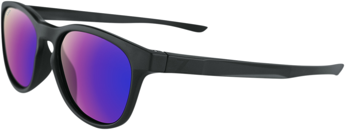 ZAN HEADGEAR Tide Sunglasses - Matte Black - Blue Revo EZTI001