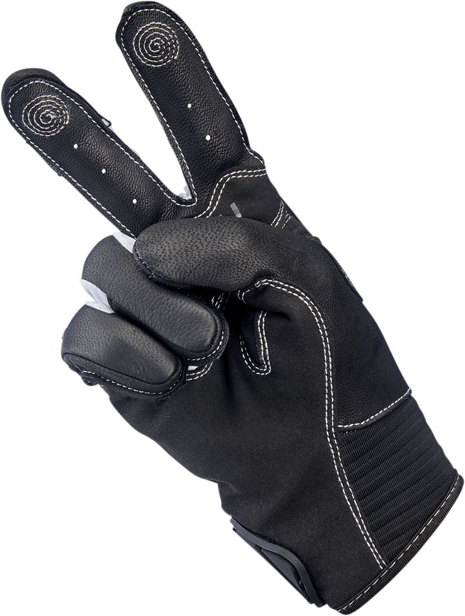 BILTWELL Bridgeport Gloves - Gray - XS 1509-1101-301