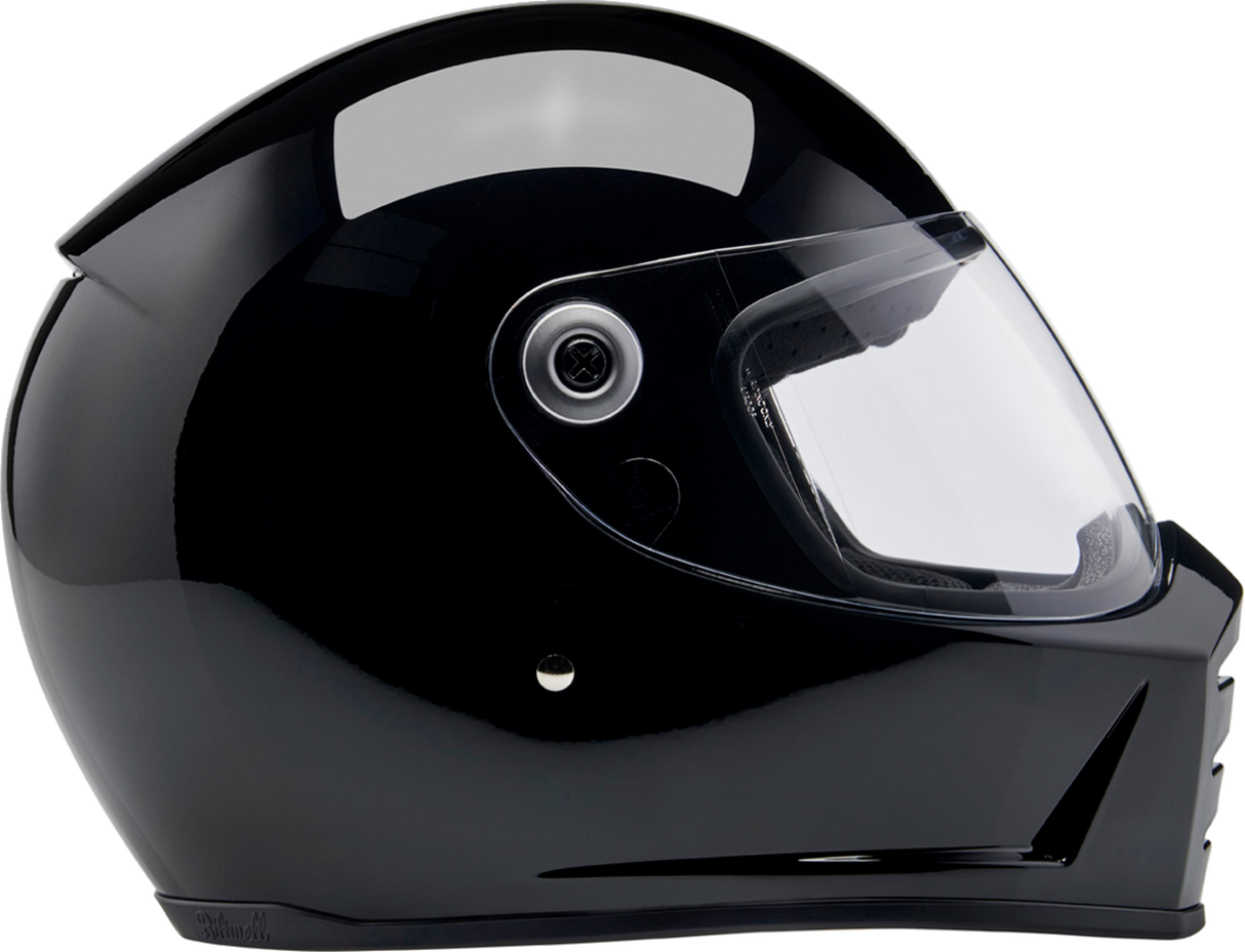 BILTWELL Lane Splitter Helmet - Gloss Black - XS 1004-101-501