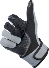 BILTWELL Baja Gloves - Gray - XS 1508-1101-301