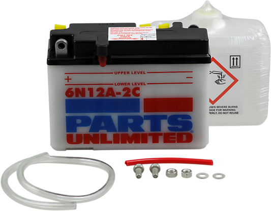Parts Unlimited Battery - 6n12a-2c (B54-6) 6n12a-2c-Fp