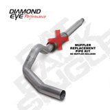 Diamond Eye KIT 5in CB MFLR RPLCMENT PIPE SGL AL: 94-97 FORD 7.3L F250/F350 PWRSTROKE K5316A-RP