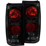 ANZO 1982-1994 Chevrolet S-10 Taillights Dark Smoke 211163