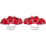 Power Stop 06-13 Chevrolet Corvette Front Red Calipers - Pair S15042