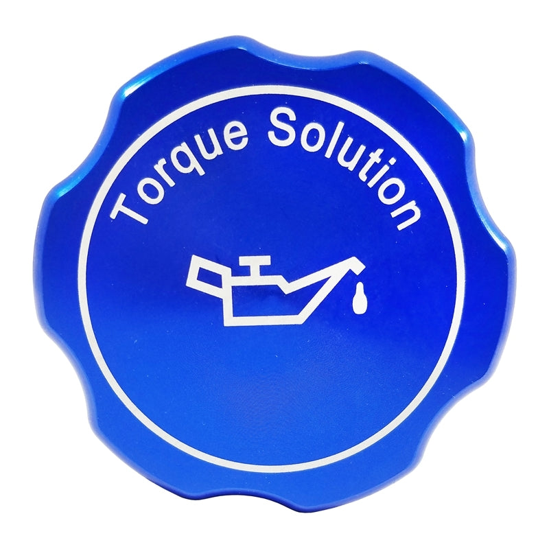 Torque Solution Billet Oil Cap 89+ Subaru  - Blue TS-SU-313BU