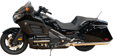MUSTANG Seat - Tripper Fastback - Stitched - Black - F6B 76840
