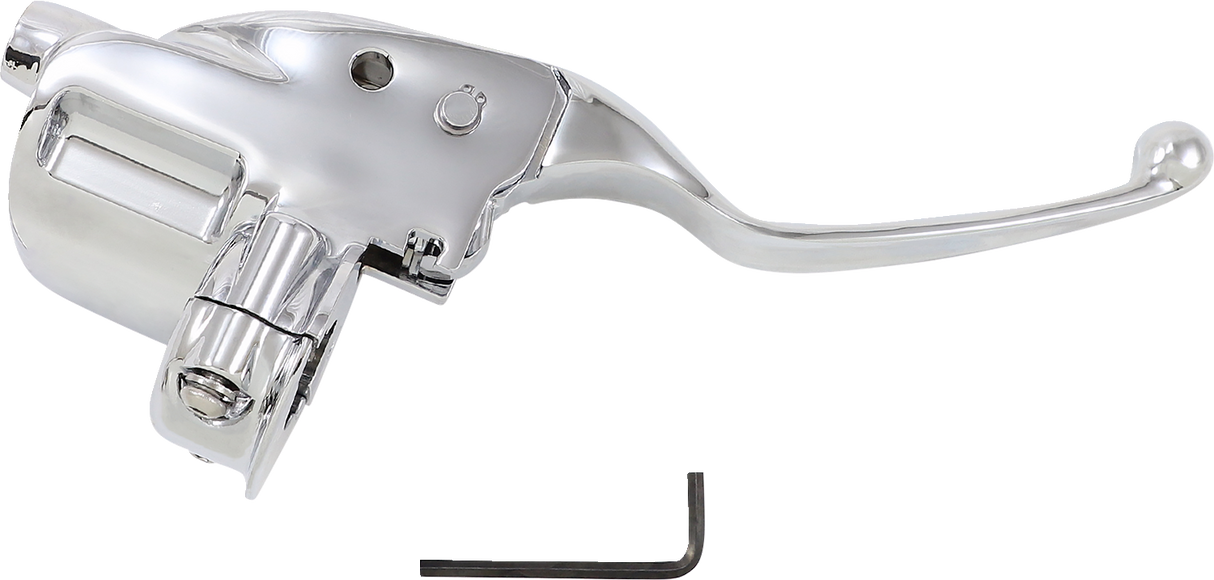 DRAG SPECIALTIES Conjunto de cilindro maestro - Embrague - Cromo H07-0802-2