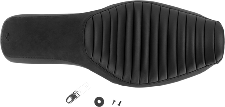 SADDLEMEN Profiler Tuck-n-Roll Seat - Black - Dyna '06-'17 806-04-148