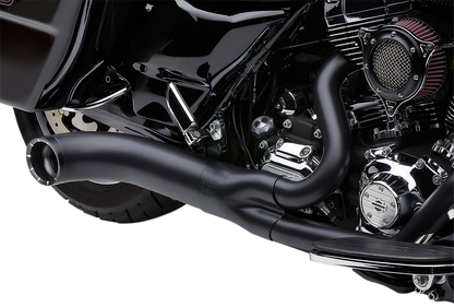 COBRA Turn Out 2-into-1 Exhaust System - Black 6270B-1