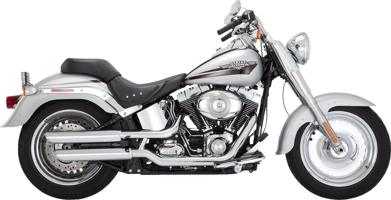 VANCE & HINES 3" Twin Slash Slip-On Muffler - Chrome 16343