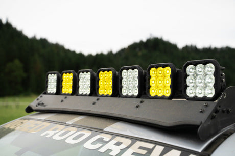 Diode Dynamics SS5 Pro Universal CrossLink 7-Pod Lightbar - White Driving DD7258