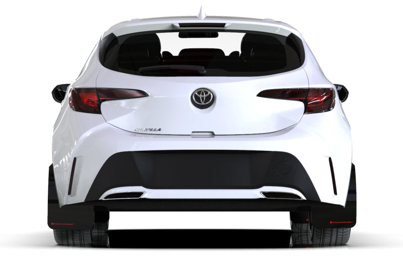Rally Armor 2019-20 Toyota Corolla Red UR Mud Flap Black Logo MF67-UR-RD/BLK