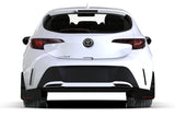Rally Armor 2019-20 Toyota Corolla Red UR Mud Flap Black Logo MF67-UR-RD/BLK