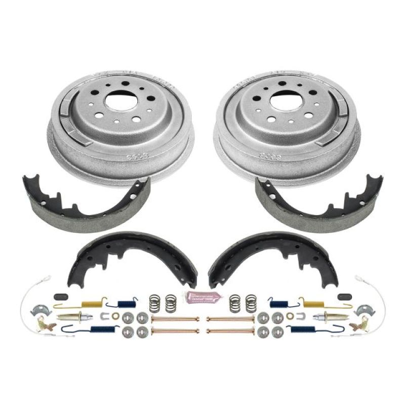 Power Stop 62-68 Ford Fairlane Rear Autospecialty Drum Kit KOE15268DK
