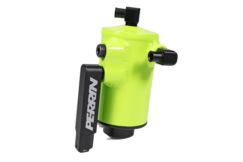 Perrin 22-23 Subaru WRX Air Oil Separator - Neon Yellow PSP-ENG-611NY