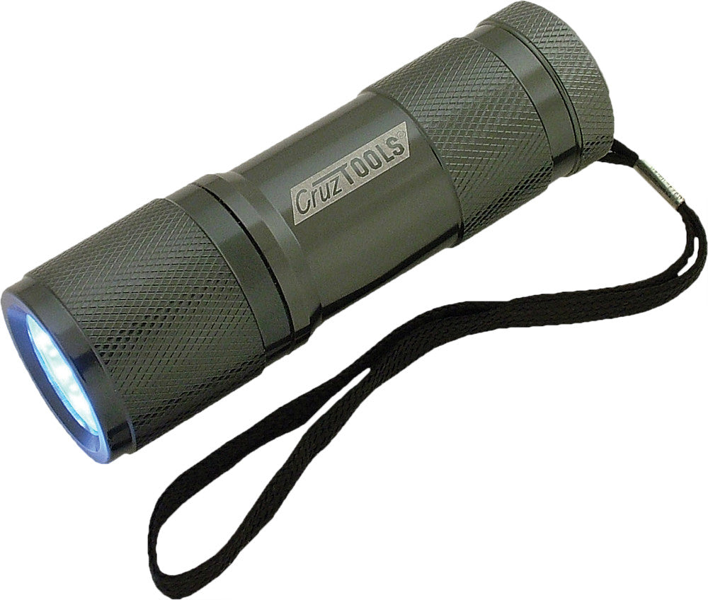 CRUZ TOOLS Superbright 9-Led Flashl Ight FL9L