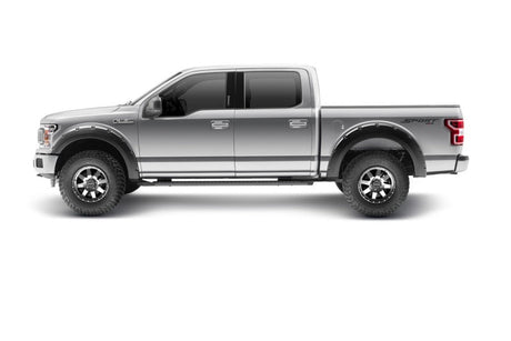 Bushwacker 15-17 Ford F-150 Styleside Pocket Style Flares 2pc 67.1/78.9/97.6in Bed - Black 20092-02