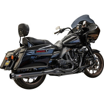 BASSANI XHAUST Sistema de escape de alto rendimiento 2 en 1 - 49 estados - Negro 1F58RBE 1800-2642 