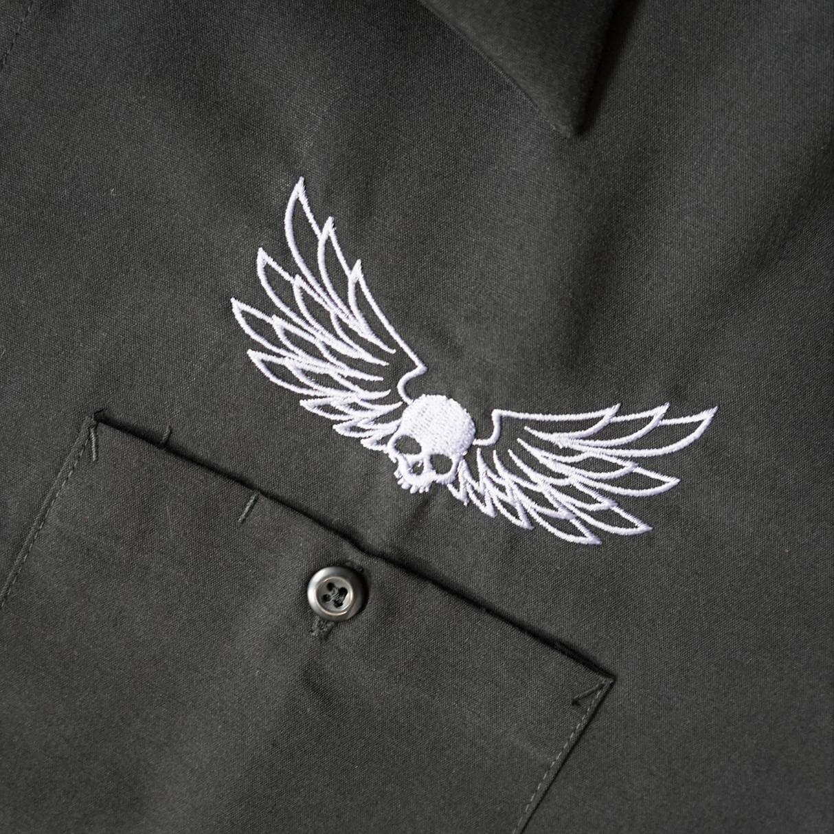 LETHAL THREAT Metal Till the Grave Shop Shirt - Black - XL DG60179XL