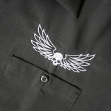 LETHAL THREAT Metal Till the Grave Shop Shirt - Black - XL DG60179XL