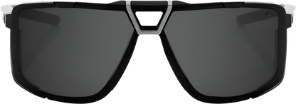 100% Eastcraft Sunglasses - Matte Black - Smoke 61045-102-01