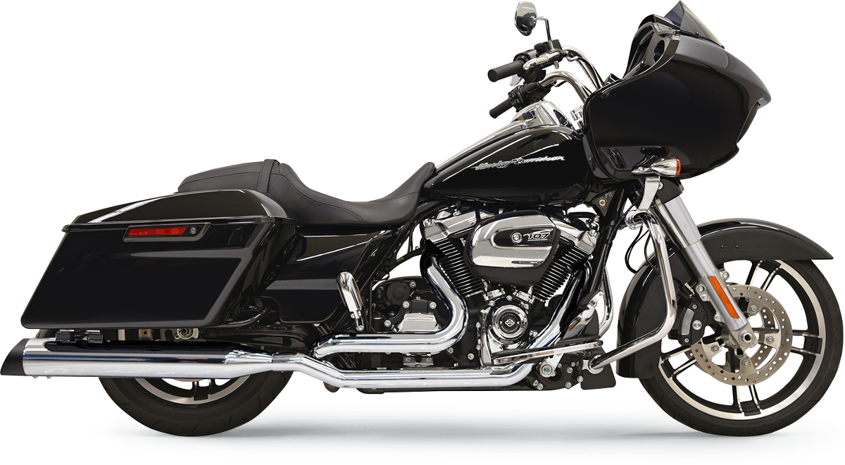 BASSANI XHAUST Down Under Headpipes - Cromo 11515A 