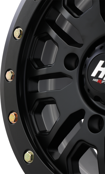 HIGH LIFTER Wheel - HL23 Beadlock - Front/Rear - Matte Black - 15x7 - 4/156 - 5+2 (+38 mm) 15HL23-1456