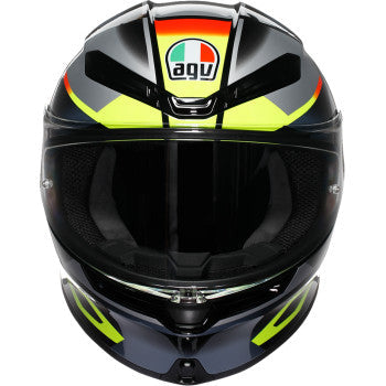AGV K6 S Helmet - Erazer - Black/Red/Yellow Fluo - XL  2118395002-026-XL