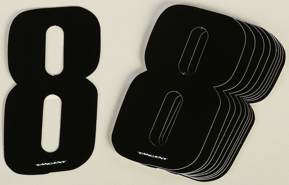TANGENT Pro Digit 3" Black #8 10/Pk 05-3108
