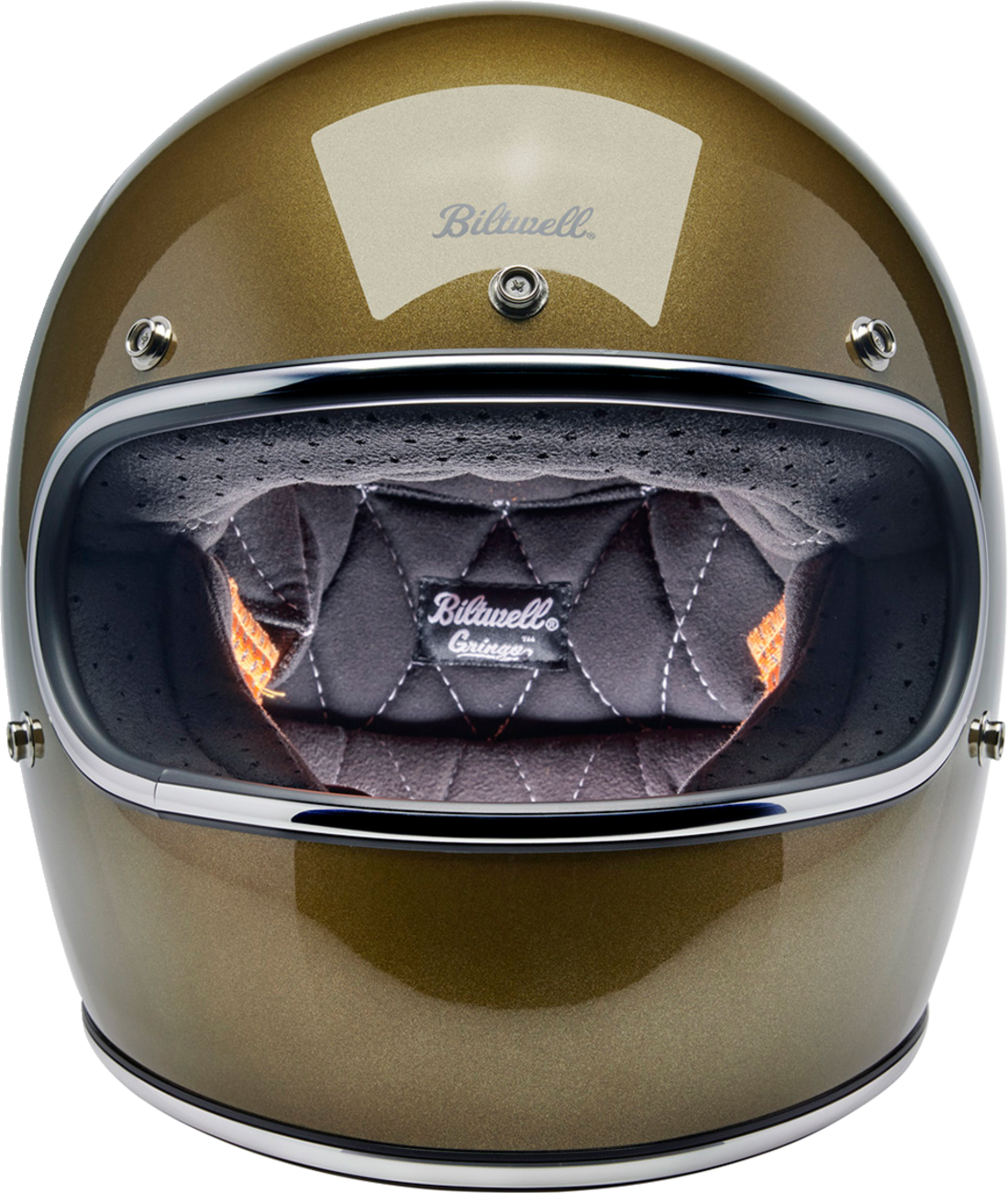 BILTWELL Gringo Helmet - Ugly Gold - XS 1002-363-501