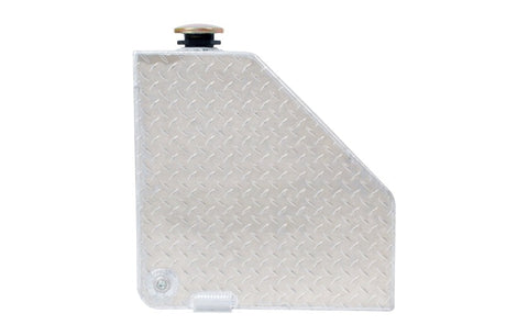 Deezee Universal Tanks - Wedge Rectangle Brite-Tread Aluminum DZ 92556