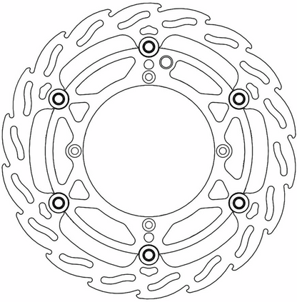 MOTO-MASTER Brake Rotor - Flame 270 112089-PU