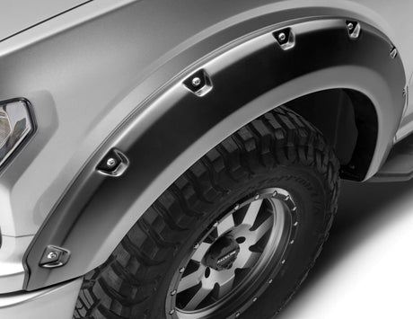Bushwacker 18-18 Ford F-150 Pocket Style Flares 2pc - Black 20109-02