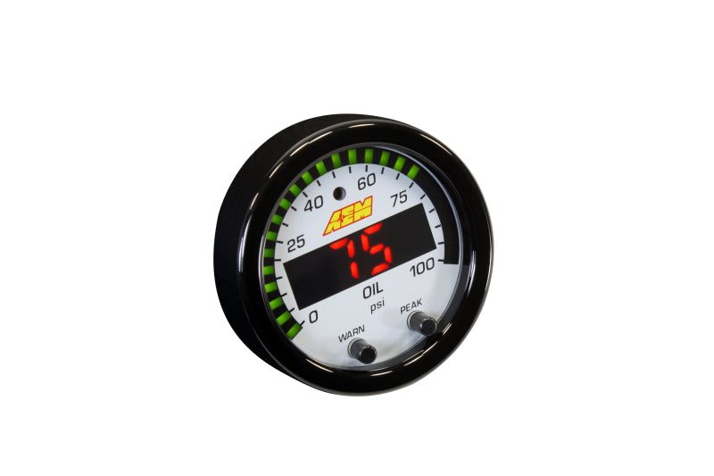 AEM X-Series Pressure 0-100psi Gauge Kit 30-0301