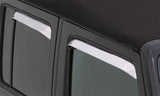 AVS 85-90 Buick Electra Ventshade Front & Rear Window Deflectors 4pc - Stainless 14122