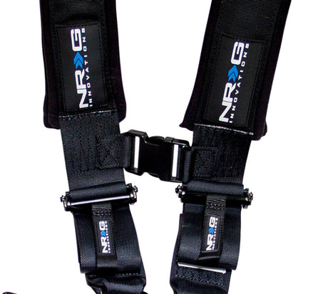 NRG SFI 16.1 5PT 3in. Seat Belt Harness / Latch Link - Black SBH-5PCBK
