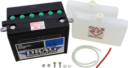 DRAG SPECIALTIES Battery Kit - CHD4-12 NO BATT TENDER CONNECTORS DHD4-12FP