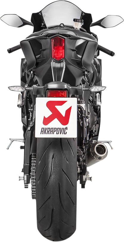 AKRAPOVIC Slip-On Line Muffler - Titanium YZF-R6 2017-2020 S-Y6SO10-AHBT 1811-2697