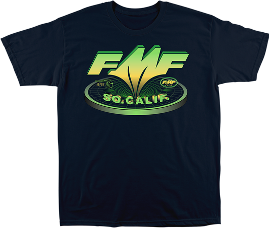 FMF Black Hole T-Shirt - Navy - Small FA21118900NVSM 3030-21247