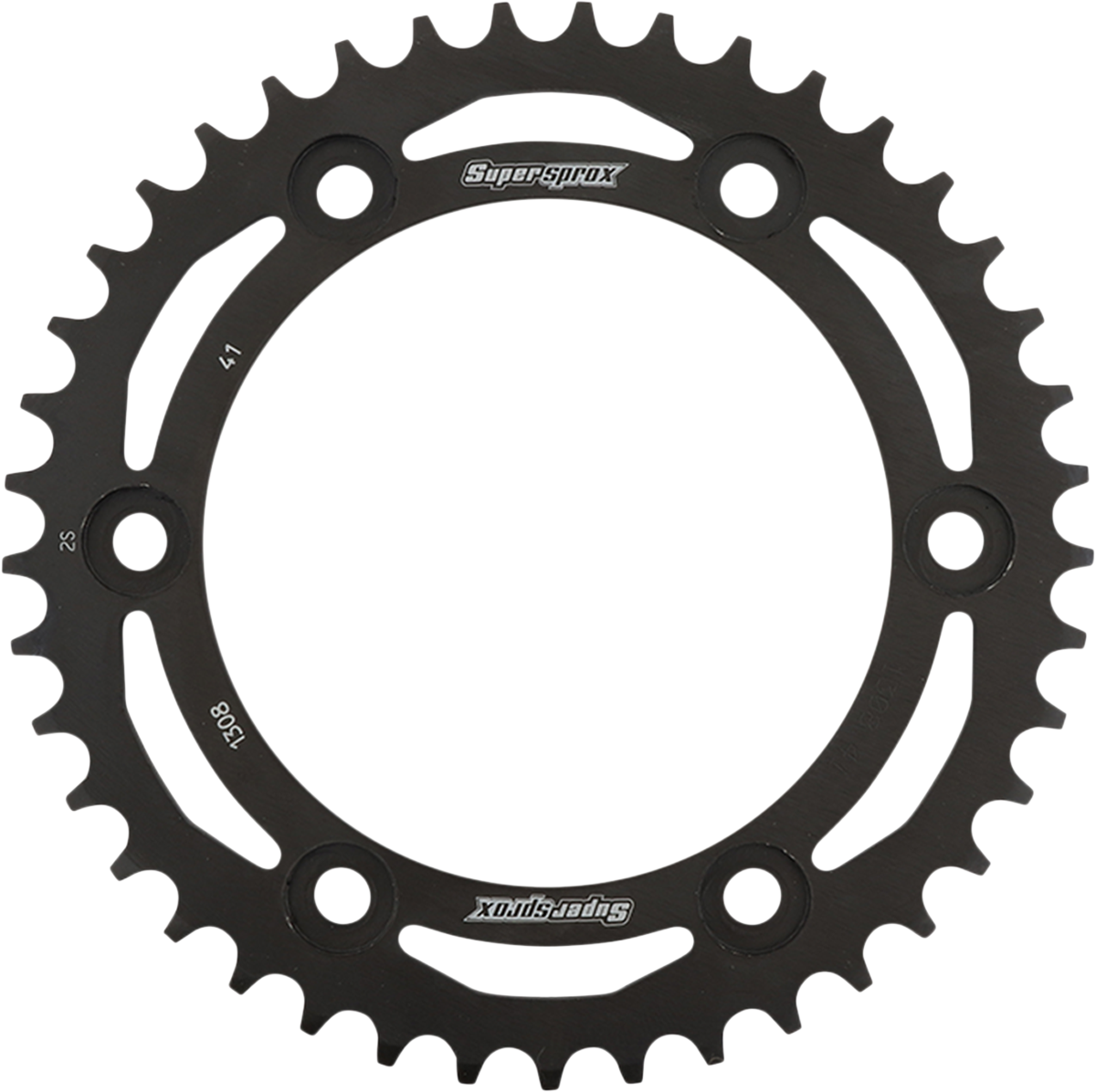 SUPERSPROX Steel Rear Sprocket - 41 Tooth RFE-1308-41-BLK