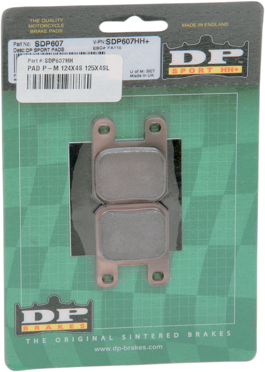 DP BRAKES Sintered Brake Pads SDP607HH