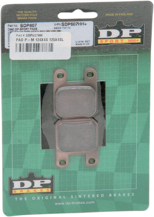 DP BRAKES Sintered Brake Pads SDP607HH