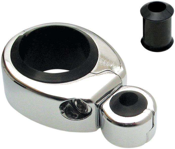 MOTION PROCable Clamp 1"-1 1/8" Sgl Thr/Clu Chrome11-1943
