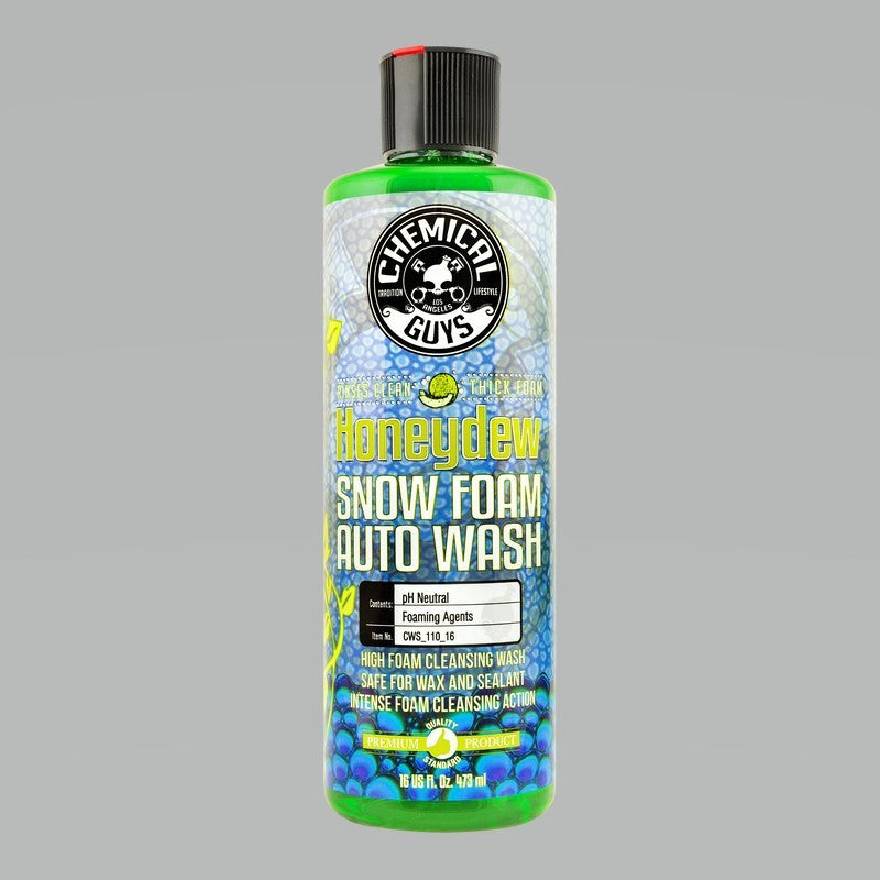 Chemical Guys Honeydew Snow Foam Auto Wash Cleansing Shampoo - 16oz CWS_110_16