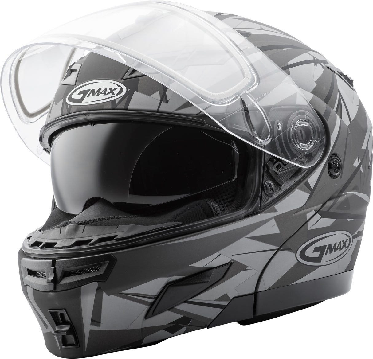GMAX Gm-54s Scribe Modular Helmet Matte Black/Grey X G2549027