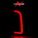 ANZO 00-06 Toyota Tundra LED Taillights w/ Light Bar Black Housing Clear Lens 311411