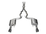 Corsa 15-17 Ford Mustang GT Coupe 5.0L 3in Sport Cat-Back Exhaust Dual Rear Exit w/ Gun Metal Tips 14332GNM