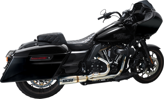 VANCE & HINES Hi-Output RR Exhaust System - Brushed 27321